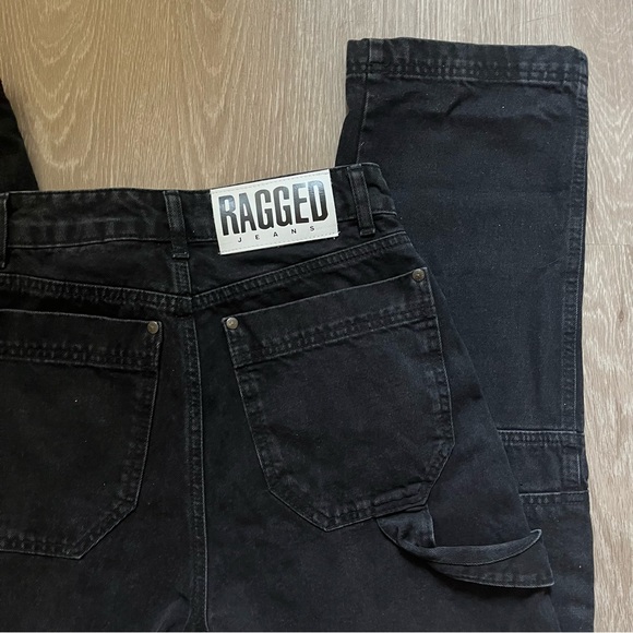 The Ragged Priest Black Cargo Jeans - Picture 4 of 7